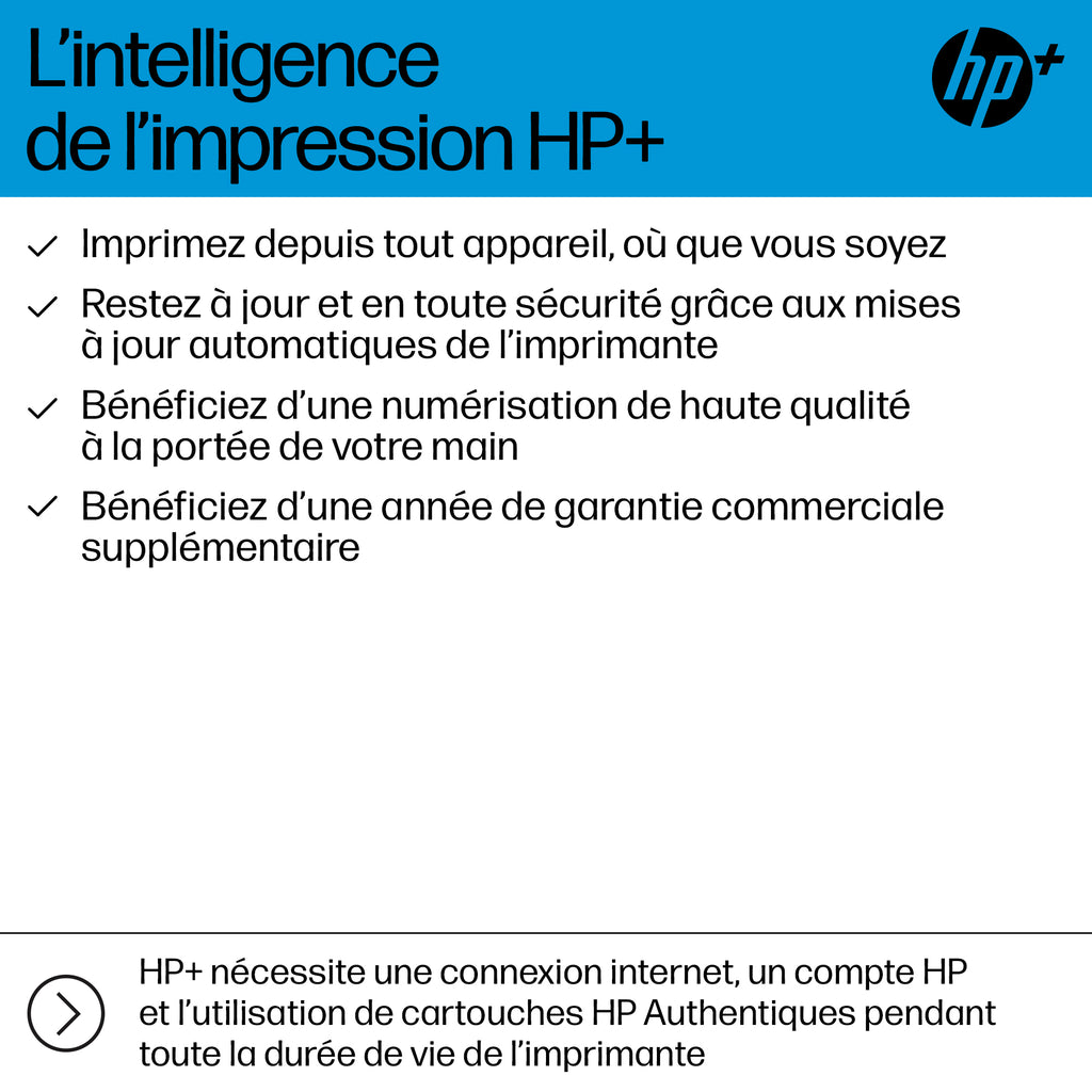 HP OfficeJet Pro 9120e Sans fil All-in-One Couleur Imprimante, Instant Ink; Impression recto-verso