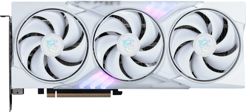 MSI GAMING GeForce RTX 5060 TI 16G TRIO OC WHITE NVIDIA 16 Go GDDR7 - vue 2