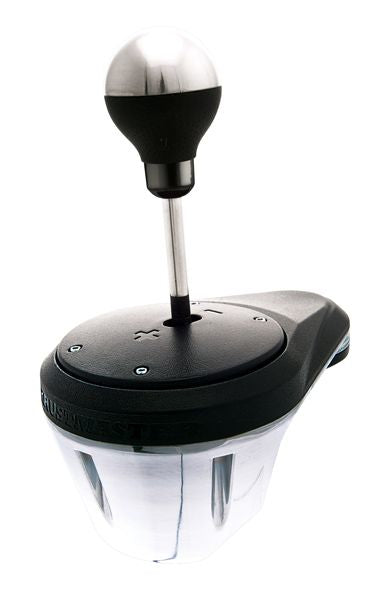 Thrustmaster 4060059 accessoire de jeux vidéo Noir, Métallique USB Module complémentaire de levier de vitesse Analogique PC, PlayStation 4, PlayStation 5, Playstation 3, Xbox One, Xbox Series S, Xbox Series X