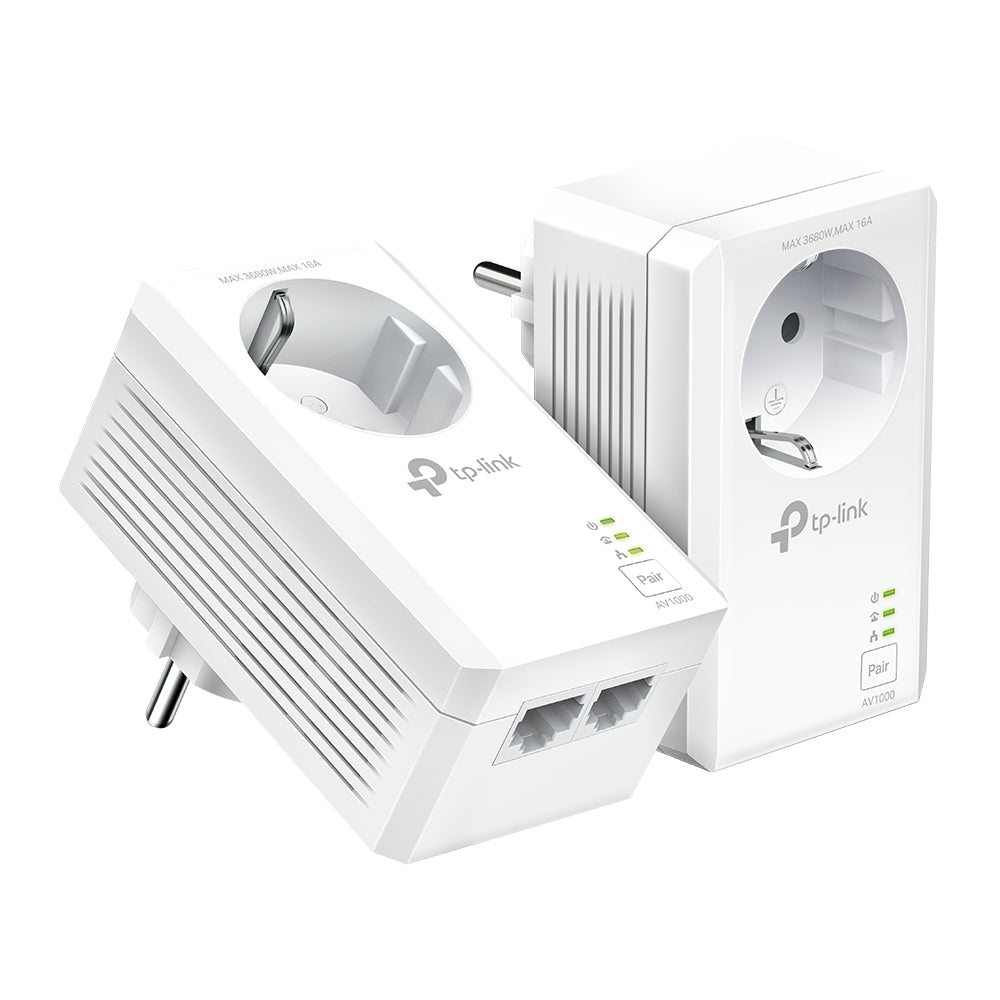 TP-Link TL-PA7027P Kit Adaptateur CPL 1000 Mbit/s Ethernet/LAN, Blanc, 2 pièces