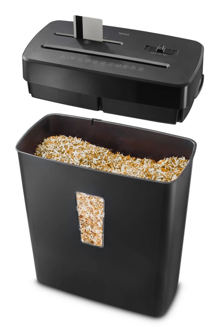 Hama Prime M50CD-B destructeur de papier Découpage par micro-broyage 68 dB 22 cm Noir - vue 5