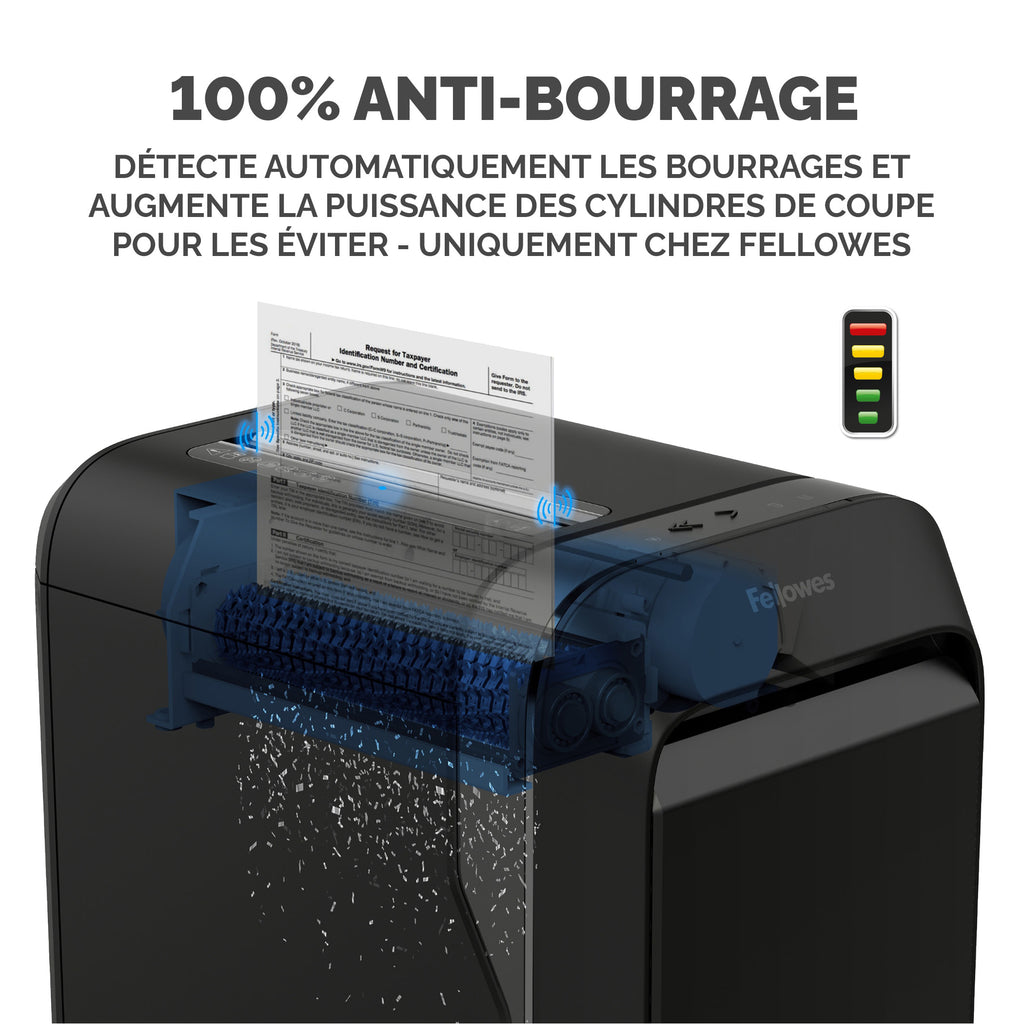 Fellowes Powershred LX221 Destructeur de Documents Microparticules