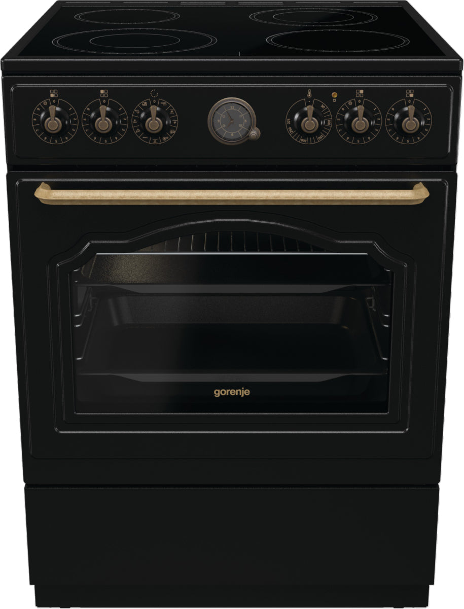 Gorenje GECS6B71CLB Cuisinière Electrique Céramique Noir