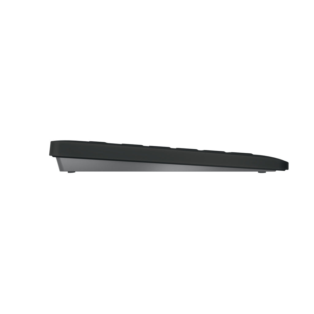 Contour Design Stream Clavier Universel Sans Fil et USB, QWERTZ Allemand, Noir