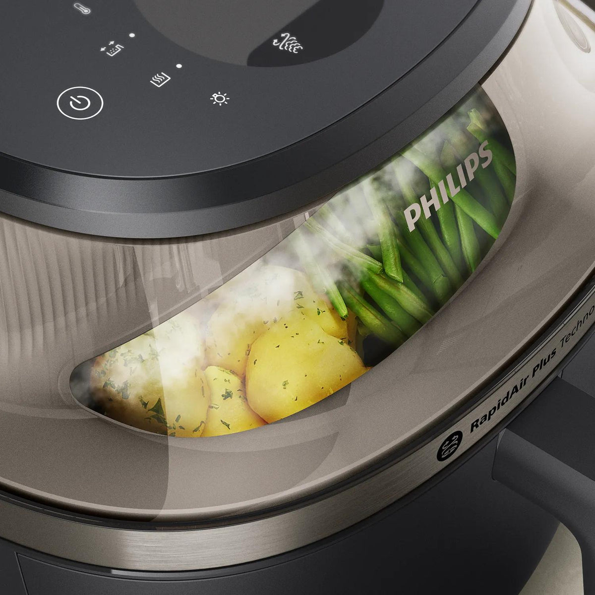 Philips 5000 series Novaplus Airfryer serie 5000 con vapor y riel de 7,2L