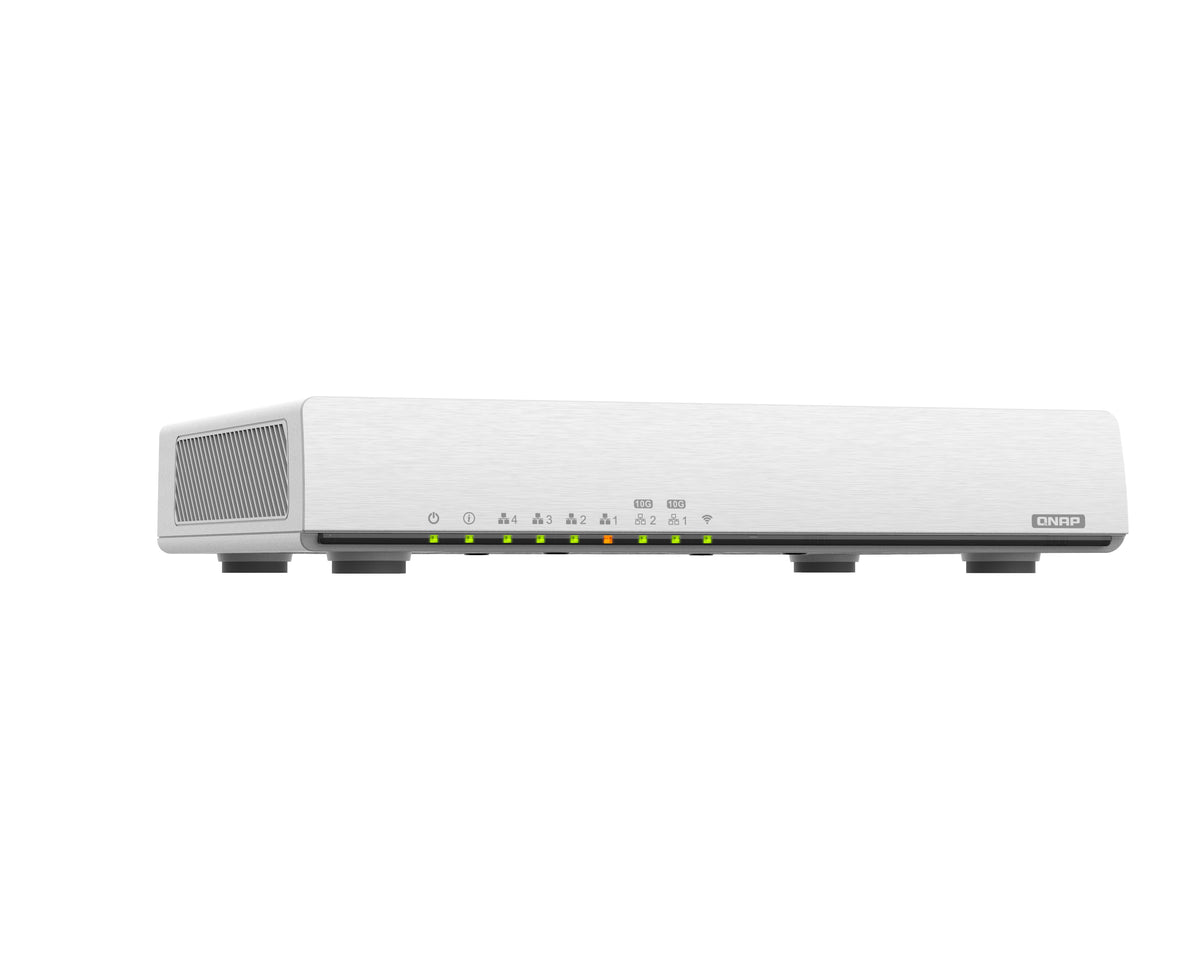 QNAP QHora-301W Routeur Sans Fil 10 Gigabit Ethernet Bi-bande 2,4 GHz / 5 GHz, Blanc