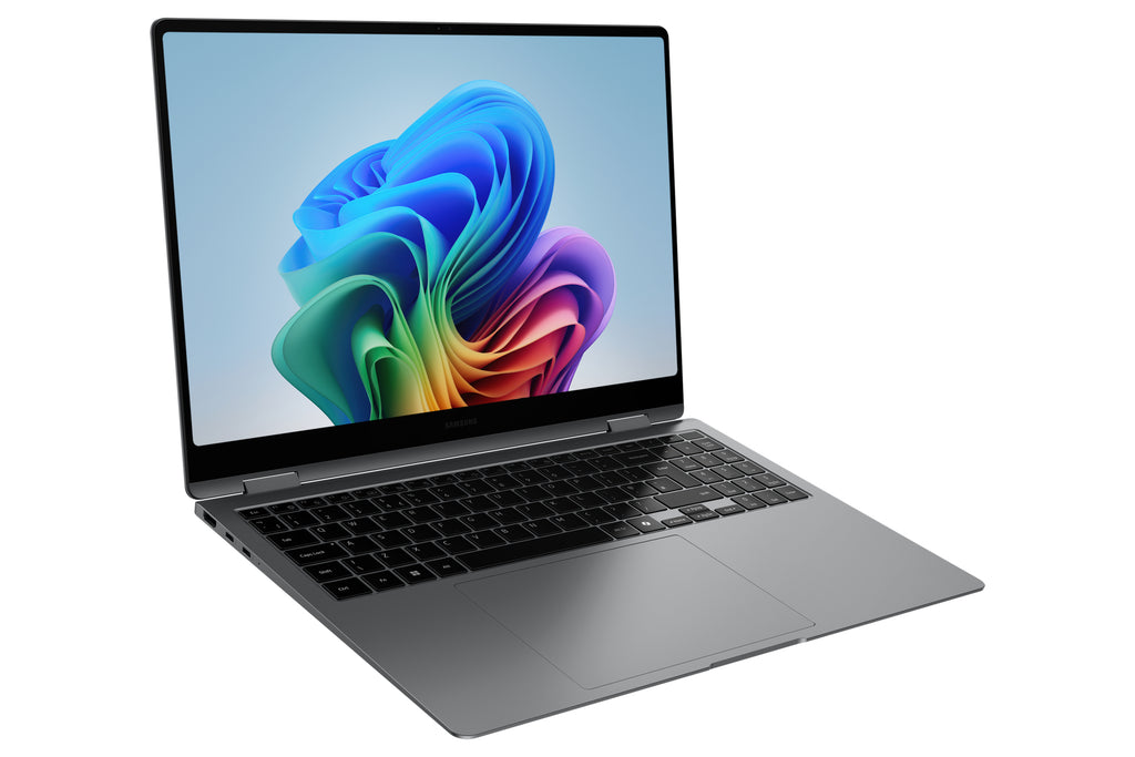 Samsung Galaxy Book5 Pro 360 Copilot+ PC Intel Core Ultra 7 256V Ordinateur portable 40,6 cm (16") Écran tactile WQXGA+ 16 Go LPDDR5x-SDRAM 1 To SSD Wi-Fi 7 (802.11be) Windows 11 Home Gris