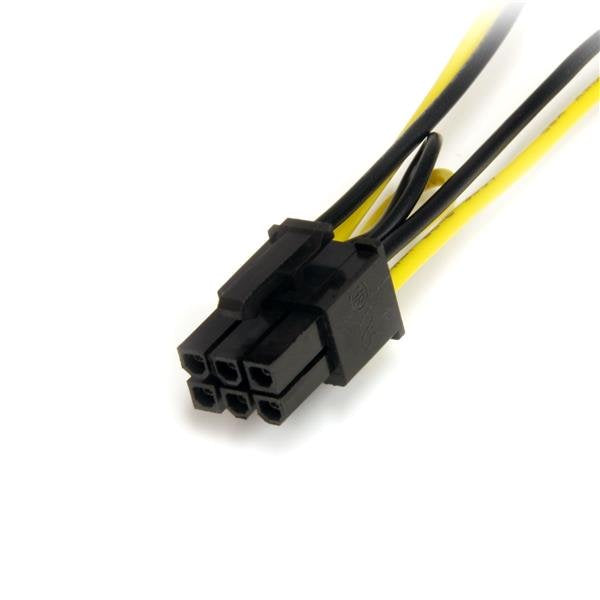 StarTech.com Câble Adaptateur d'Alimentation SATA vers PCI Express 6 Broches, 15 cm