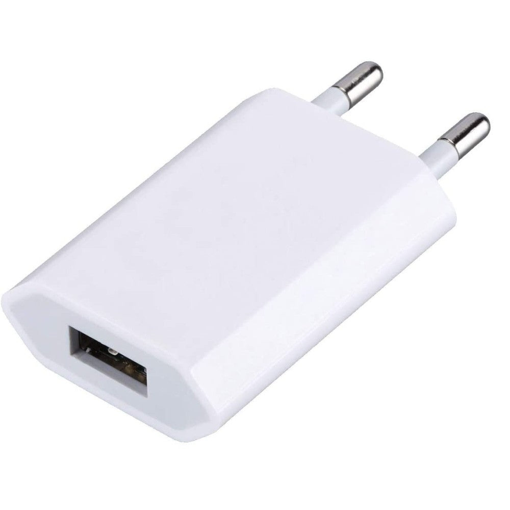Techly IPW-USB-ECWW chargeur d'appareils mobiles Universel Blanc Secteur Intérieure