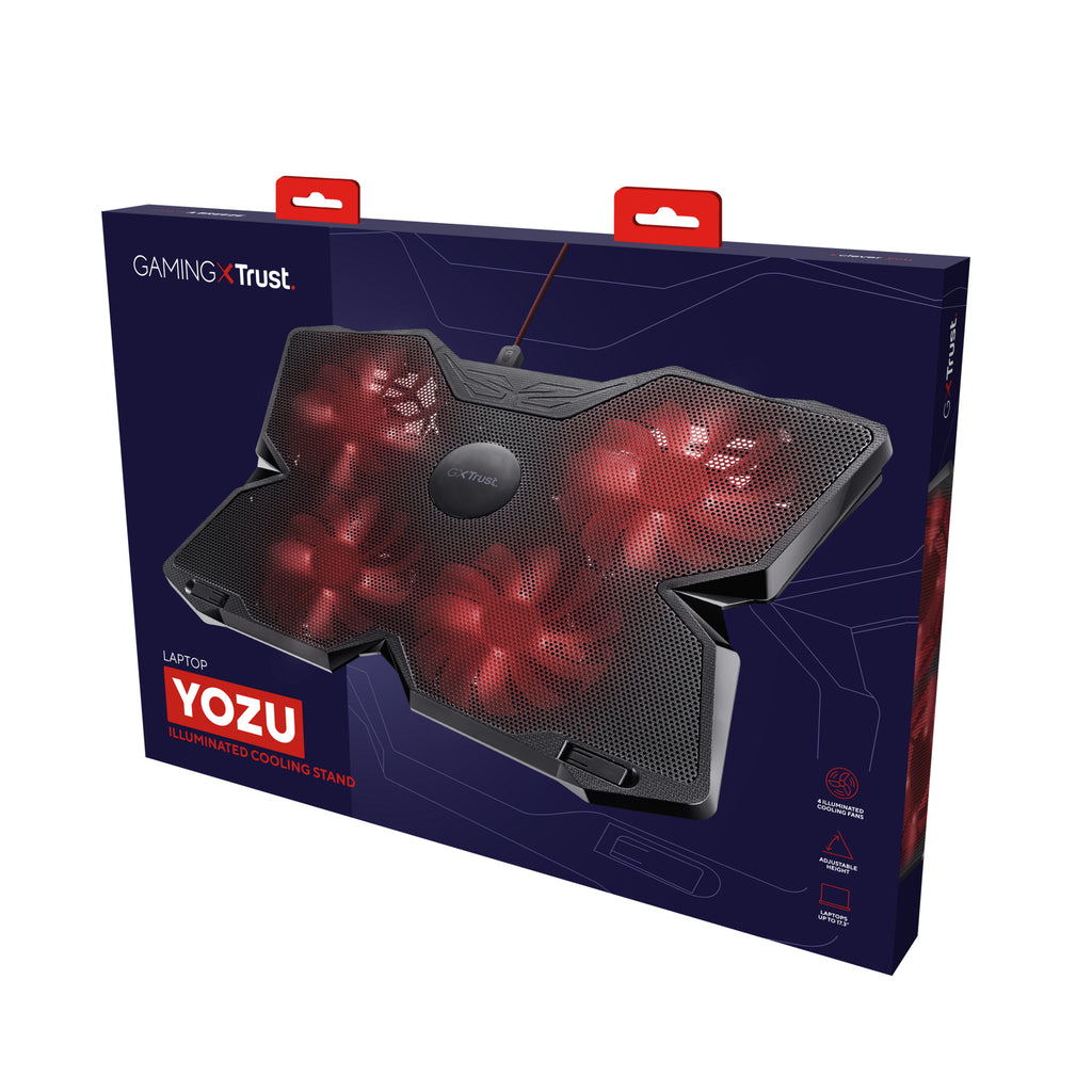 Trust GXT 278 système de refroidissement pour ordinateurs portables 43,9 cm (17.3") Noir
