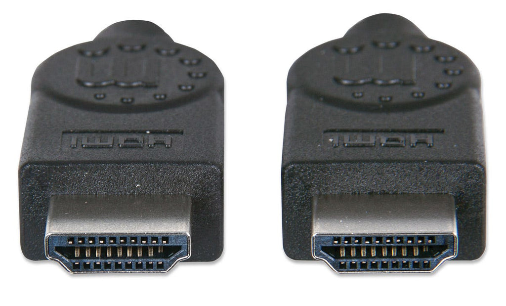 Manhattan Câble HDMI 4K Ultra HD, 5 m, Mâle à Mâle, Noir, HDMM5M