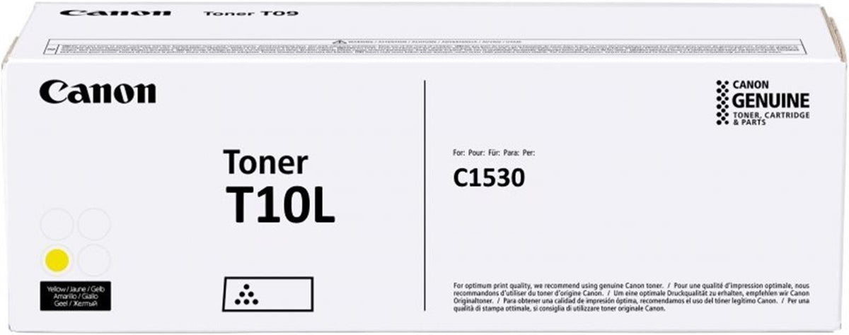 Canon T10L Cartouche de Toner Originale, Jaune