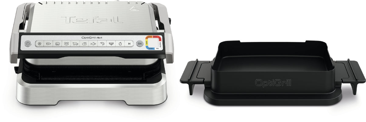 Tefal OptiGrill 4in1 GC774D Grill 2100W Sølv