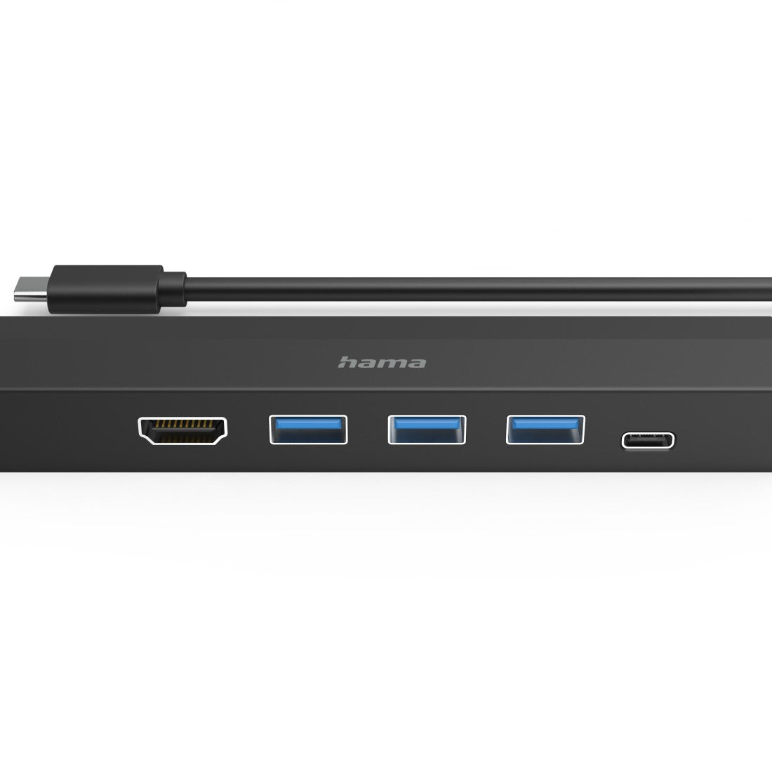 Hama Hub USB 3.2 Gen 1 Type-C 5000 Mbit/s Noir