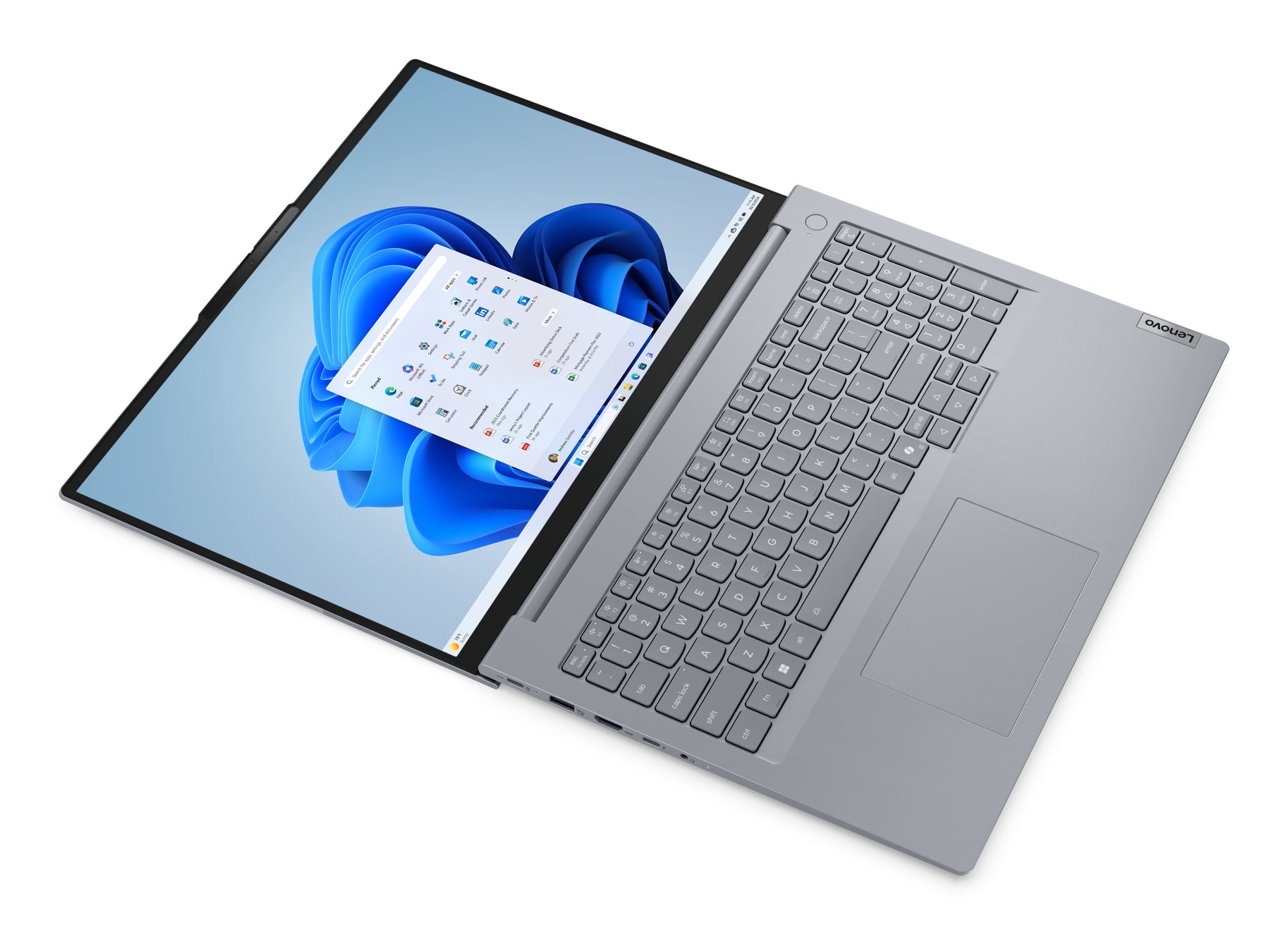 Lenovo ThinkBook 16 G8 IAL Intel Core Ultra 9 185H Ordinateur portable 40,6 cm (16") WUXGA 16 Go DDR5-SDRAM 512 Go SSD Wi-Fi 6E (802.11ax) Windows 11 Pro Allemand Gris