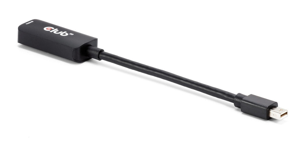 CLUB3D CAC-1188 câble vidéo et adaptateur 0,09 m Mini DisplayPort HDMI Noir