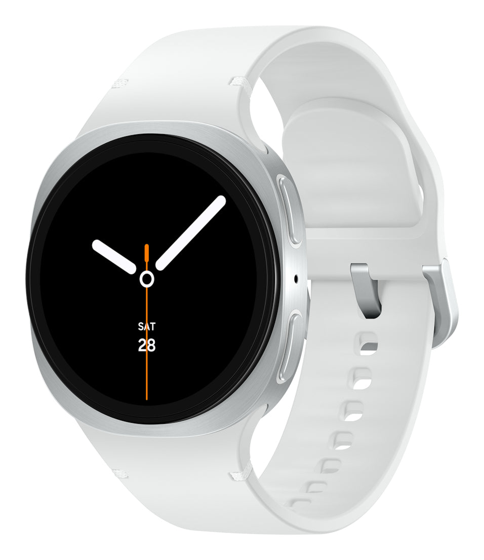 Samsung Samsung SM-L325FZSAEUB smartwatche et montre de sport 3,3 cm (1.3") AMOLED 40 mm Numérique 438 x 438 pixels Écran tactile 4G Argent Wifi GPS (satellite)