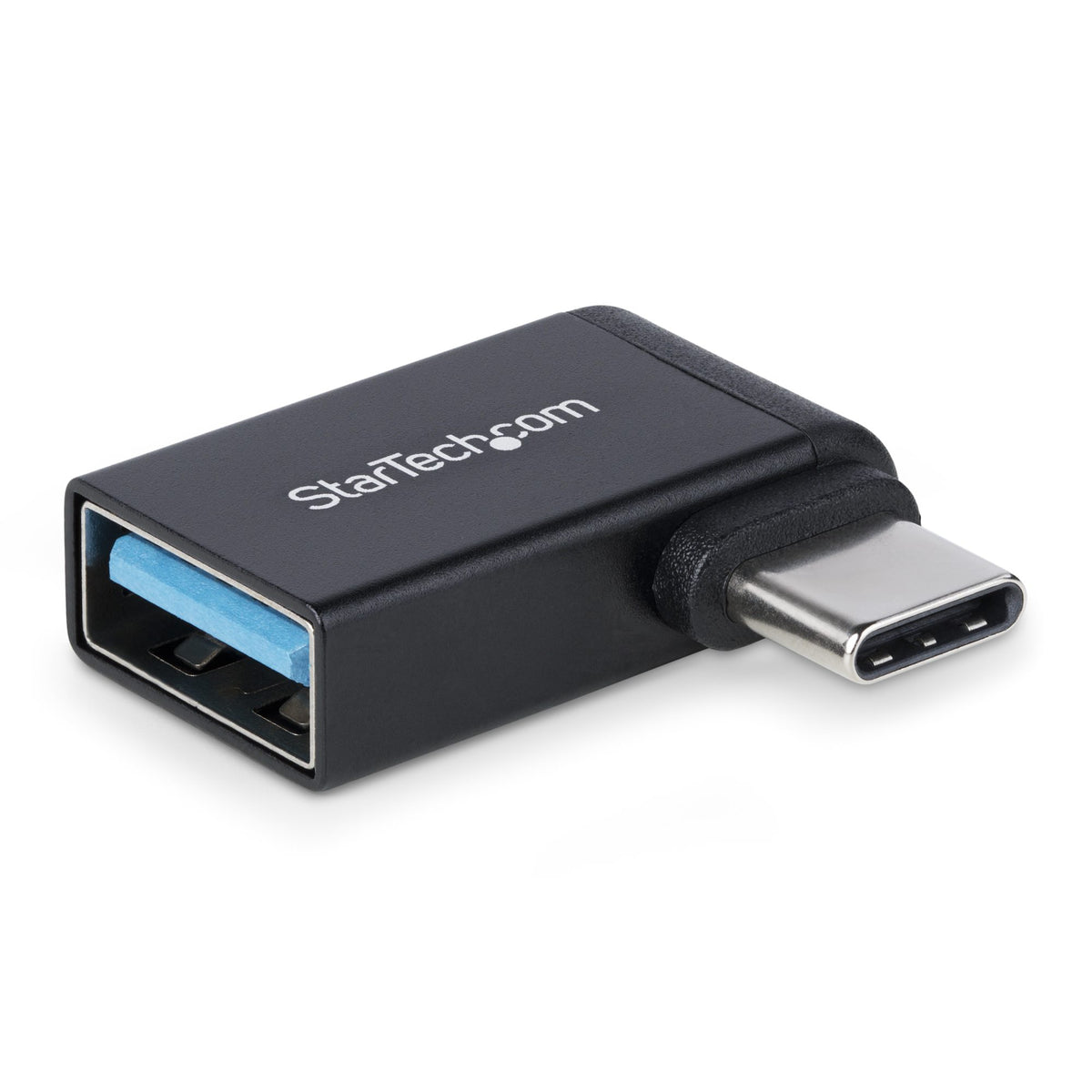 StarTech.com Adaptateur USB-C vers USB-A Coudé à Droite, USB 5Gbps, 3A, Boîtier Métallique