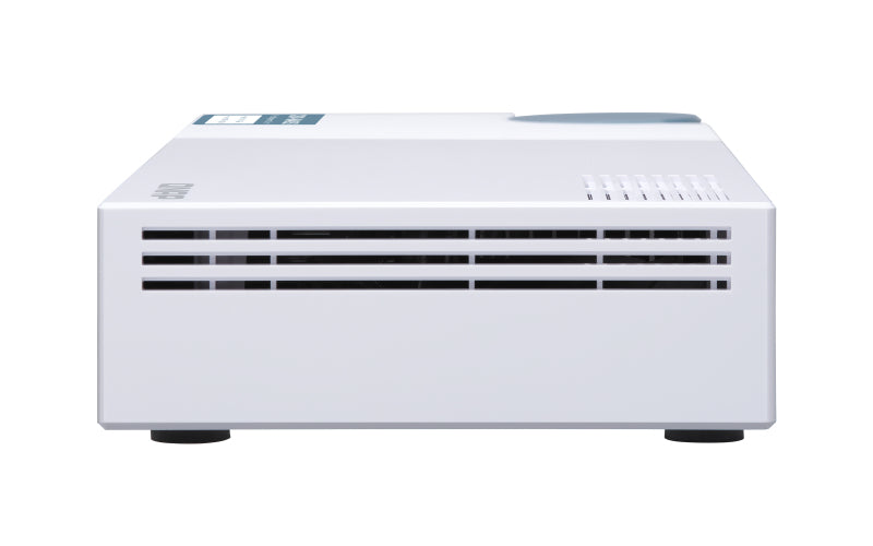 QNAP QSW-M408S Commutateur Réseau Géré L2 Gigabit Ethernet, 4 ports SFP+ 10GbE et 8 ports Gigabit, Blanc