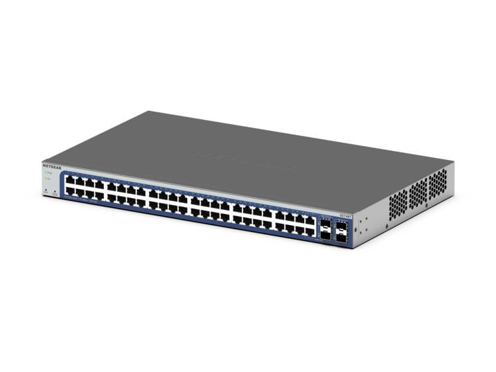 NETGEAR GS748T Géré L2/L3/L4 Gigabit Ethernet (10/100/1000) Noir, Gris