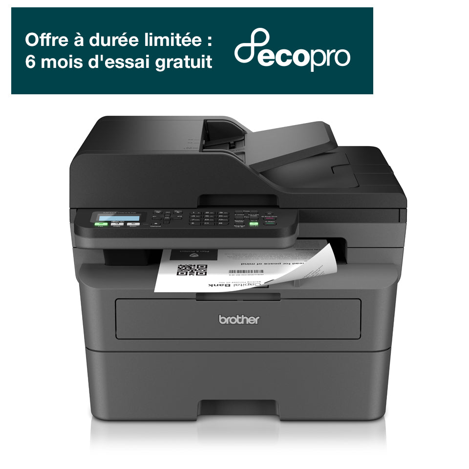 Imprimante Multifonction Laser A4 MFC-L2800DW, 1200 x 1200 DPI, 32 ppm, Wifi