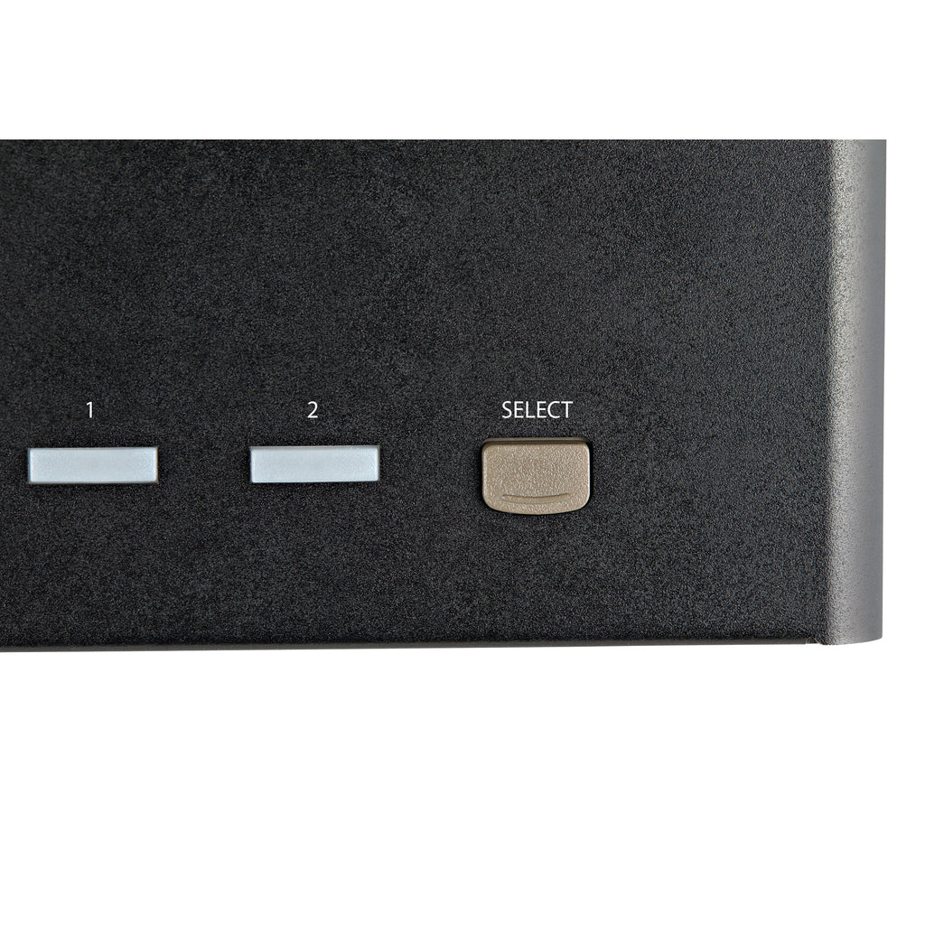 StarTech.com Switch KVM 2 Ports Quadruple Écran DisplayPort 4K 60Hz UHD HDR avec Hub USB 3.0