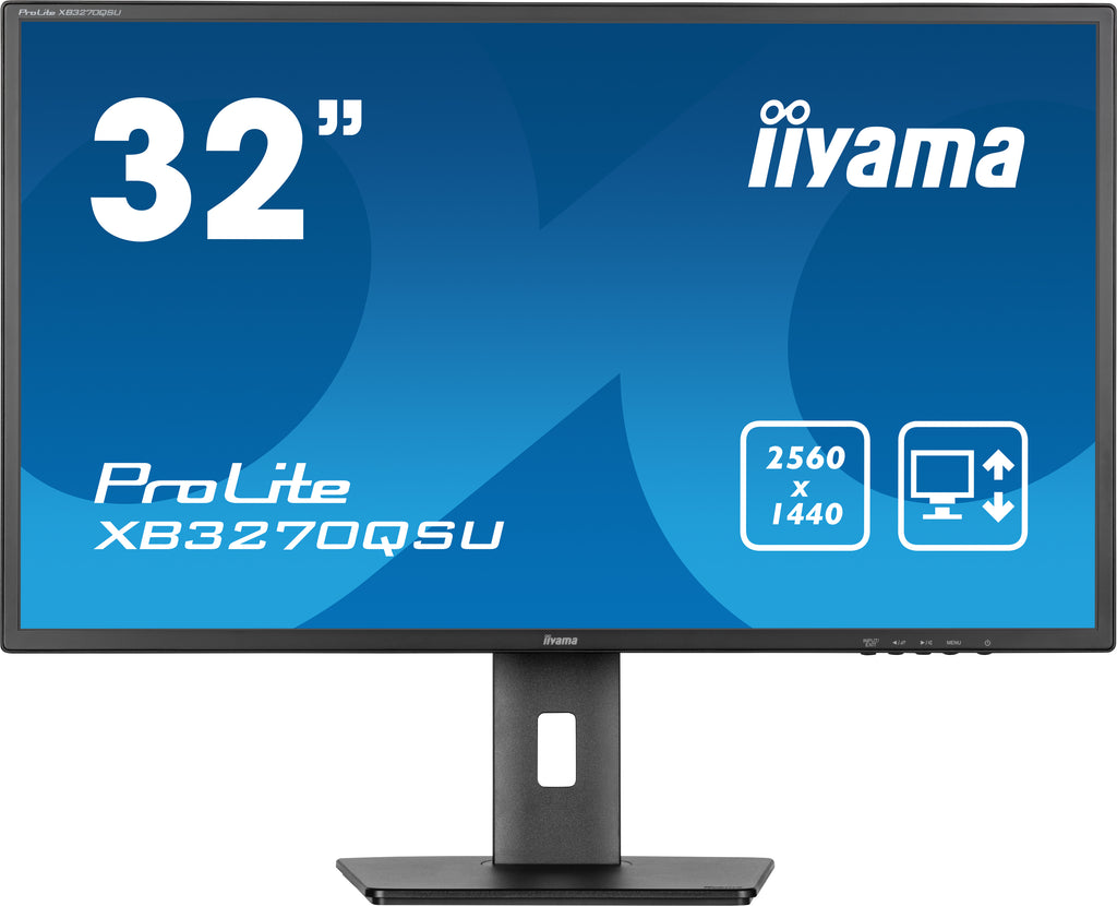 iiyama ProLite XB3270QSU-B1 Écran PC 31.5" Quad HD LED Noir