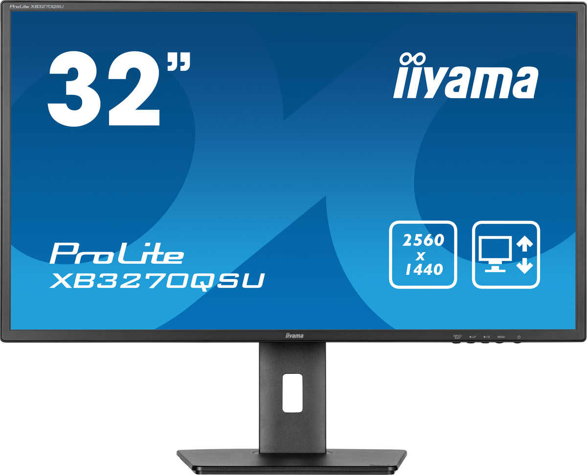 iiyama ProLite XB3270QSU-B1 Écran PC 31.5" Quad HD LED Noir