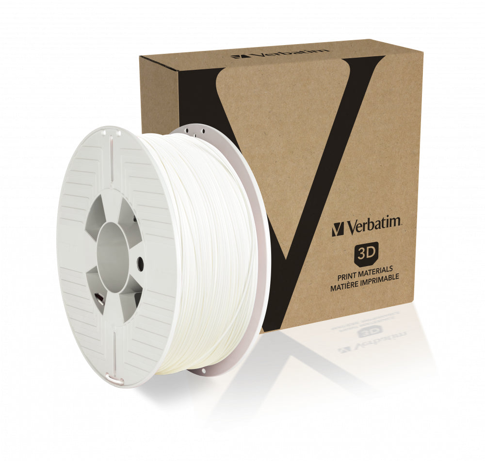 Verbatim 55315 matériel d'impression 3D Acide polylactique (PLA) Blanc 1 kg
