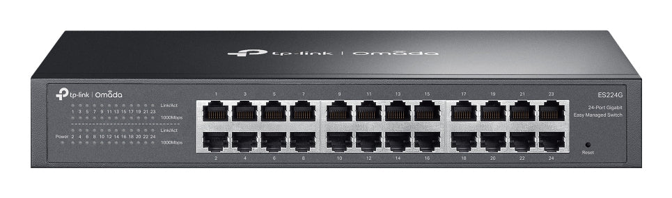 TP-Link Omada ES224G commutateur réseau Géré L2 Gigabit Ethernet (10/100/1000) Noir
