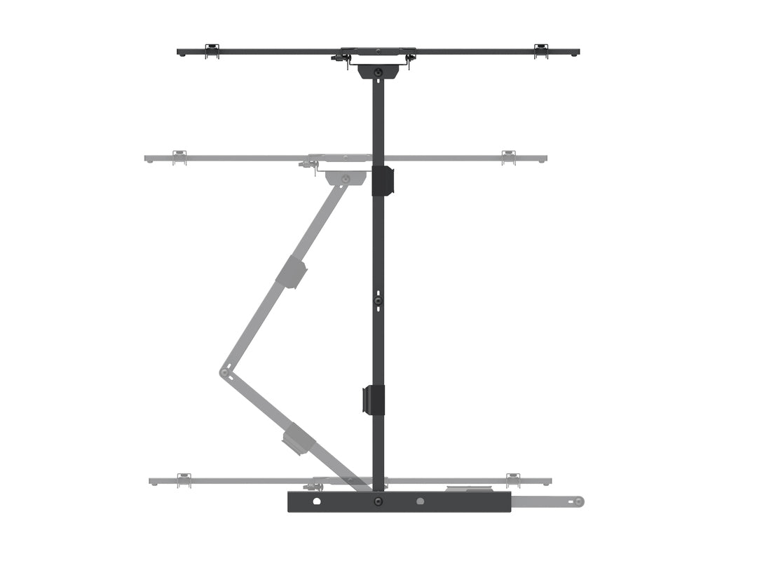 Multibrackets 6539 Support pour Téléviseur jusqu'à 190,5 cm (75") Noir
