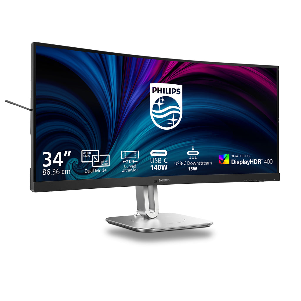 Philips 5000 series 34B2U5900C/00 écran plat de PC 86,4 cm (34") 5120 x 2160 pixels WUHD LCD Gris - vue 2