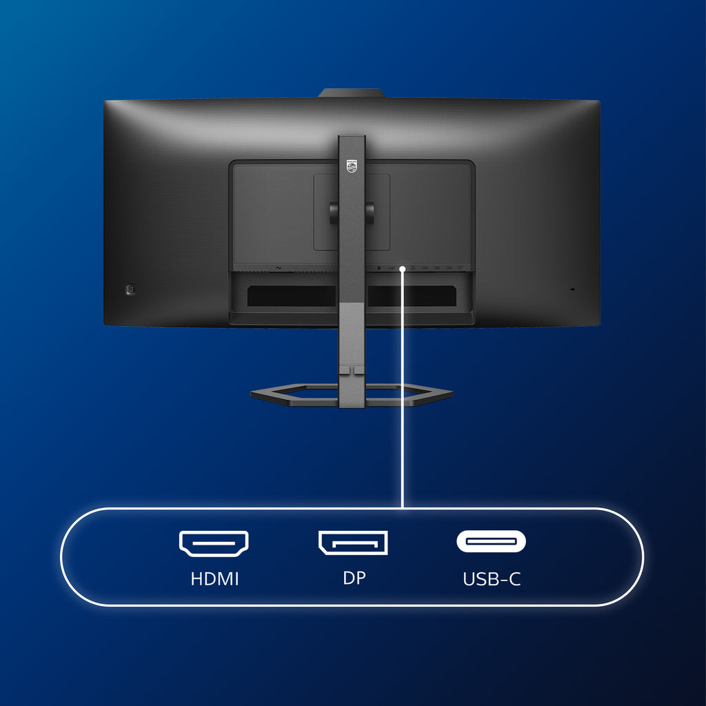 Philips 5000 series 34E1C5600HE/00 écran plat de PC 86,4 cm (34") 3440 x 1440 pixels 4K Ultra HD LED Noir