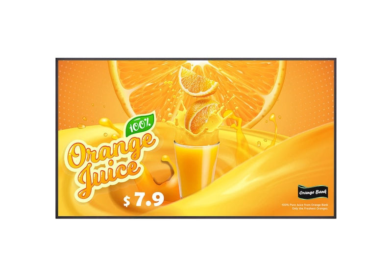 LG 65UH5Q-E Écran d'affichage dynamique 165,1 cm (65") Wifi 500 cd/m² 4K Ultra HD Noir Intégré dans le processeur WebOS 24/7
