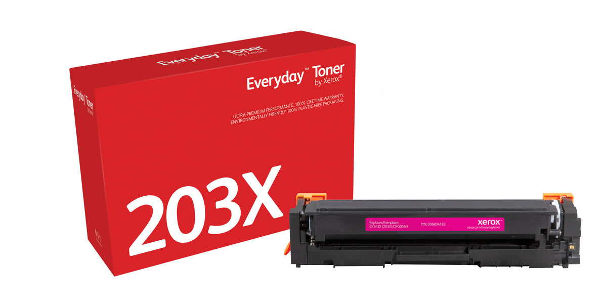 Toner Everyday™ Magenta de Xerox compatible avec HP 203X (CF543X), Grande capacité