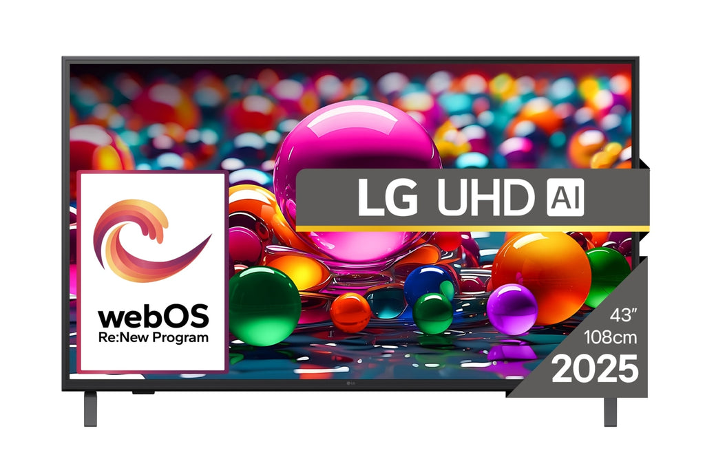 LG UHD AI 43UA73003LA TV 109,2 cm (43") 4K Ultra HD Smart TV Wifi Noir