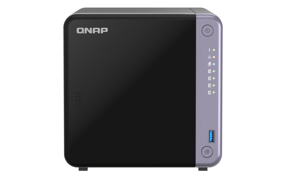 QNAP TS-432X NAS Tower Alpine AL-524 4 Go DDR4 QTS Noir