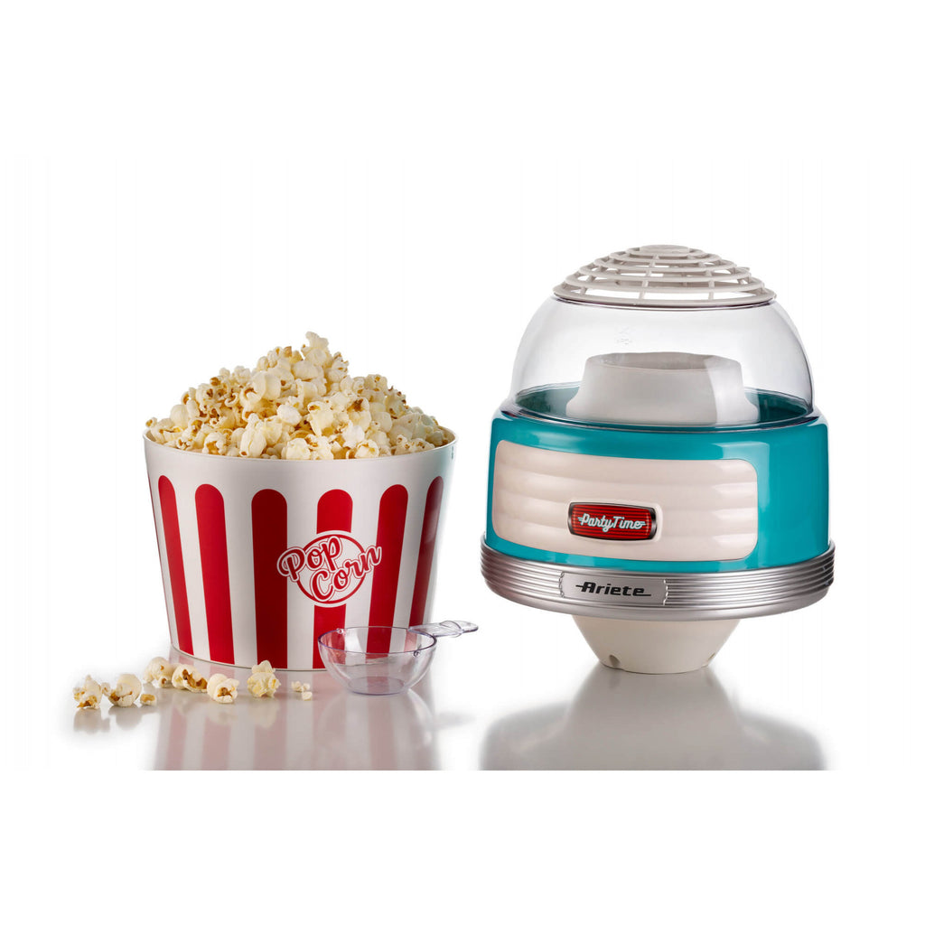 Ariete 2957/01 Machine à Popcorn, 1100 W, Bleu, Rouge, Blanc
