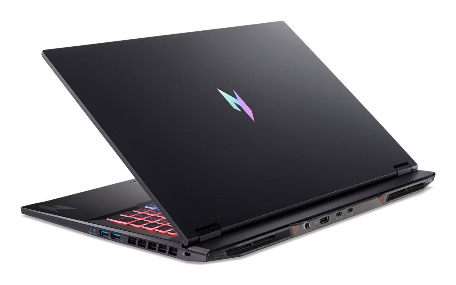 Acer Nitro 18 AI AMD AN18-61-R2CL Copilot+ PC AMD Ryzen AI 7 350 Ordinateur portable 45,7 cm (18") WQXGA 16 Go DDR5-SDRAM 1 To SSD NVIDIA GeForce RTX 5070 Wi-Fi 6E (802.11ax) Windows 11 Home Allemand Noir