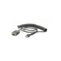 Zebra CBA-RF2-C09ZAR Câble Série RS232 DB9, Noir, 2,8 m