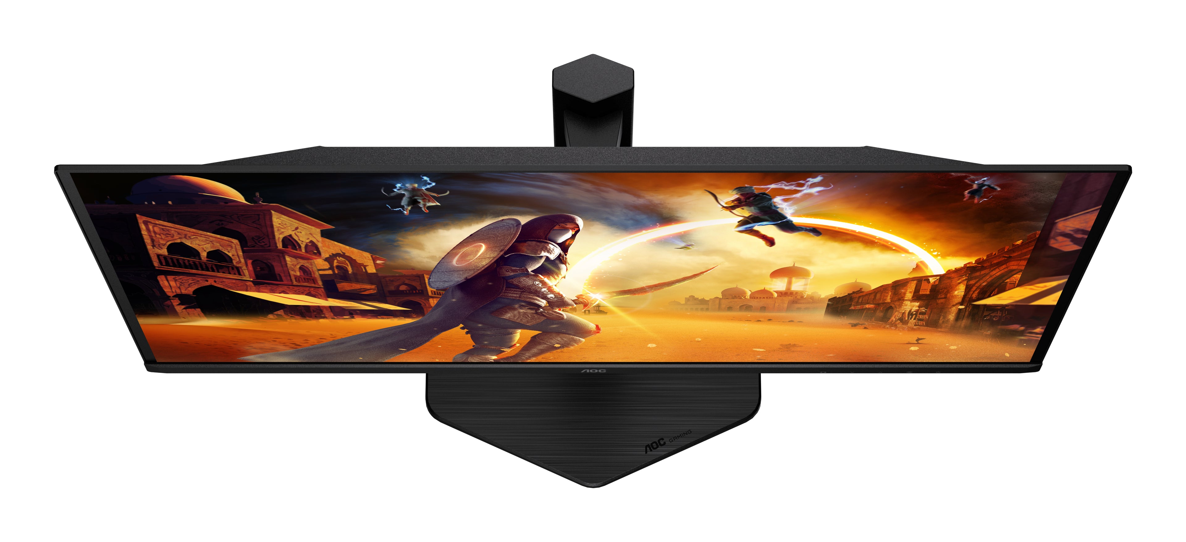 AOC G4 Q27G4SDR écran plat de PC 67,3 cm (26.5") 2560 x 1440 pixels Quad HD QD-OLED Noir, Rouge
