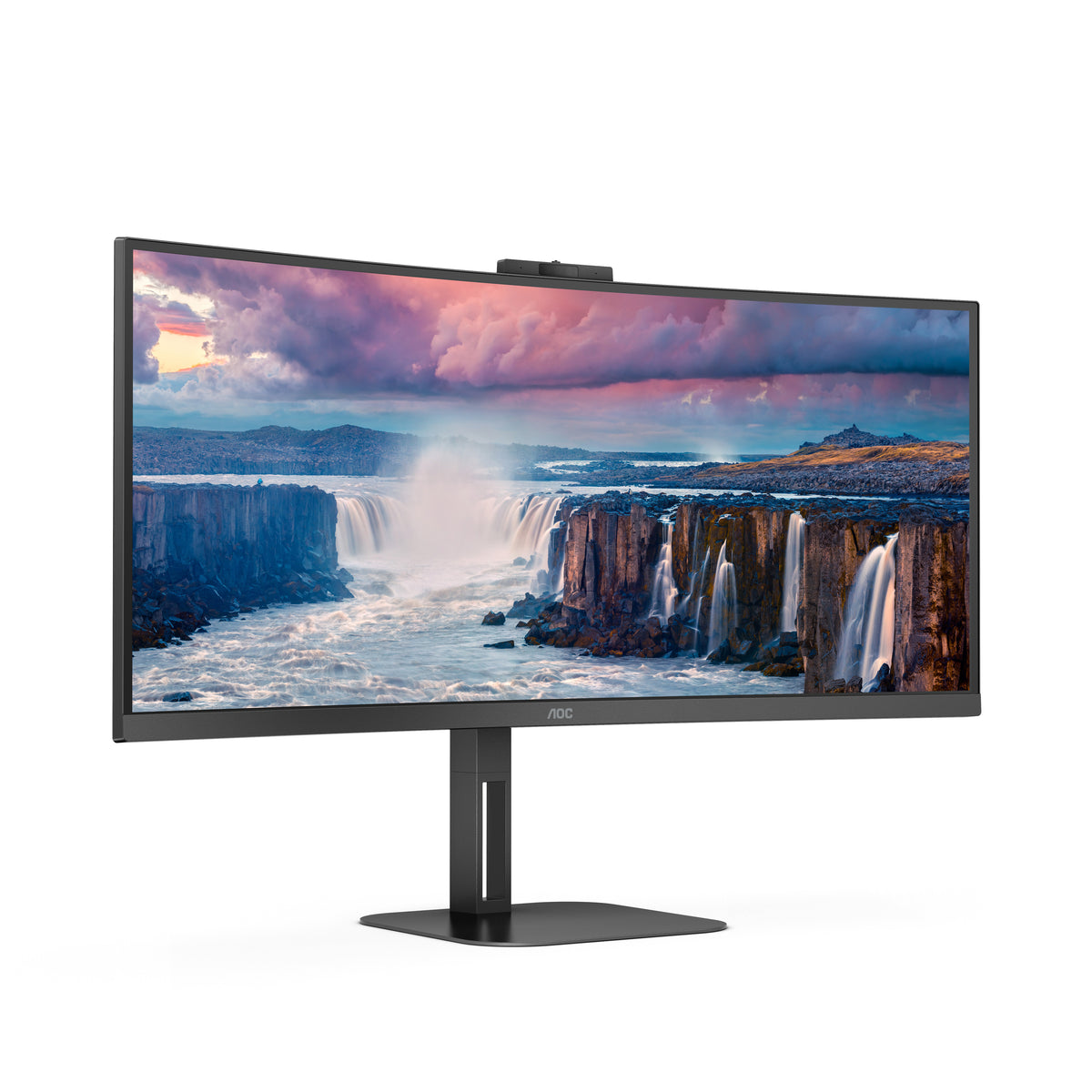 AOC CU34V5CW Écran PC Courbe 34" Wide Quad HD 3440 x 1440 LED Noir