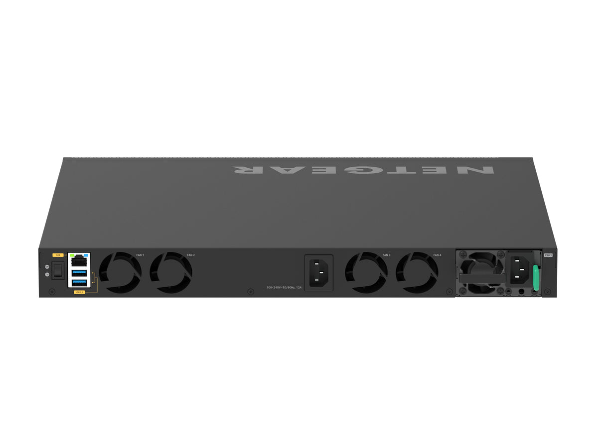 NETGEAR XSM4328CV Switch Géré L3 10G Ethernet PoE 24 Ports RJ-45 1U Noir