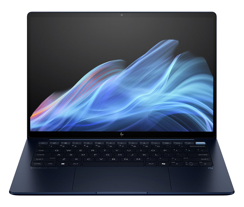 HP EliteBook Ultra G1i Next Gen AI PC Wolf Pro Security Edition Copilot+ PC Intel Core Ultra 7 258V Ordinateur portable 35,6 cm (14") Écran tactile 2.8K 32 Go LPDDR5x-SDRAM 1 To SSD Wi-Fi 7 (802.11be) Windows 11 Pro Bleu