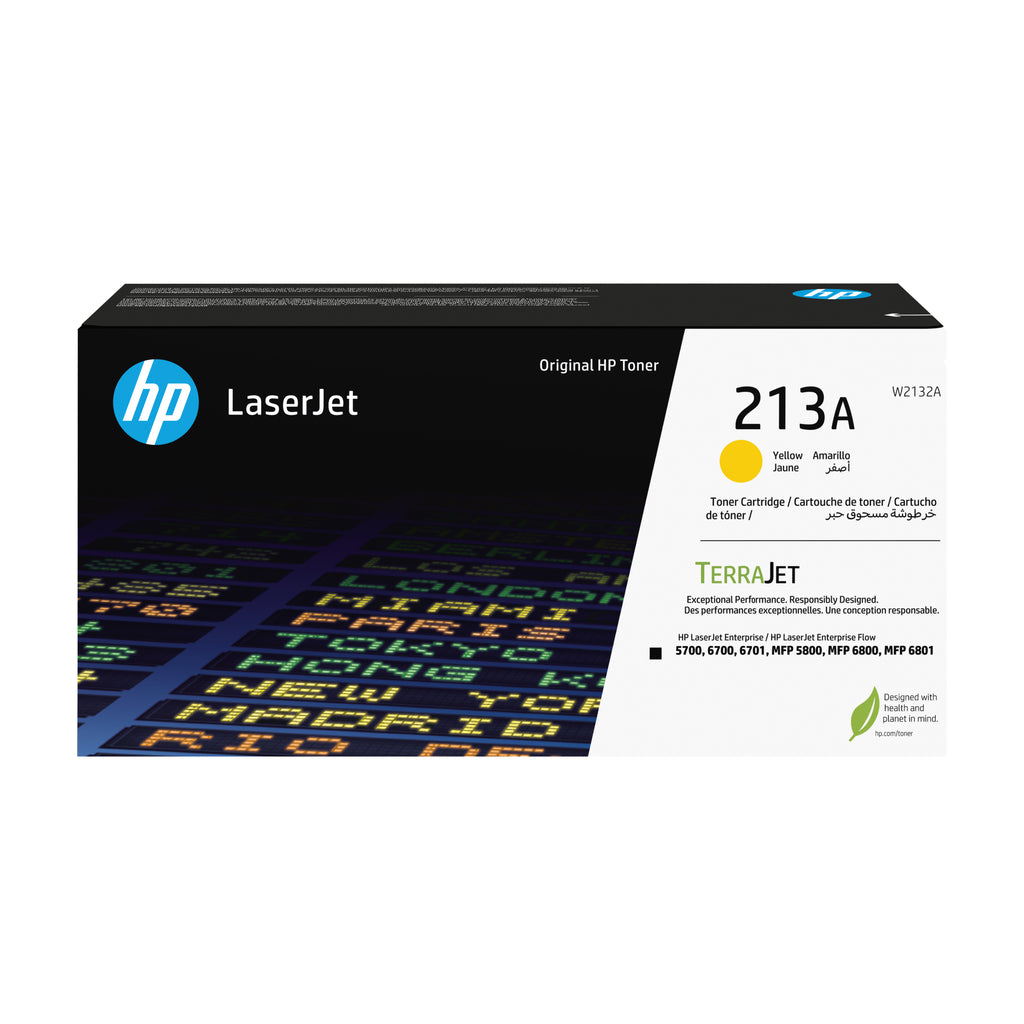 HP 213A Toner LaserJet Authentique, Jaune