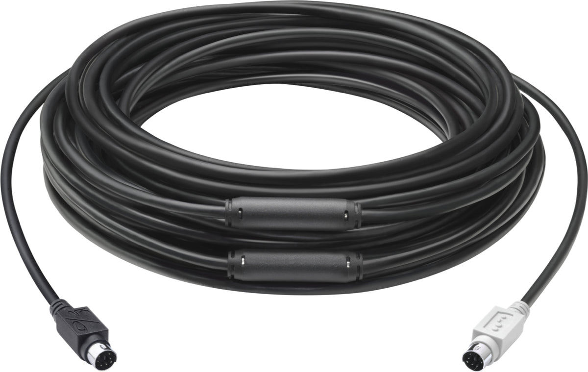 Câble d'extension de caméra compatible avec Logitech GROUP, 15m