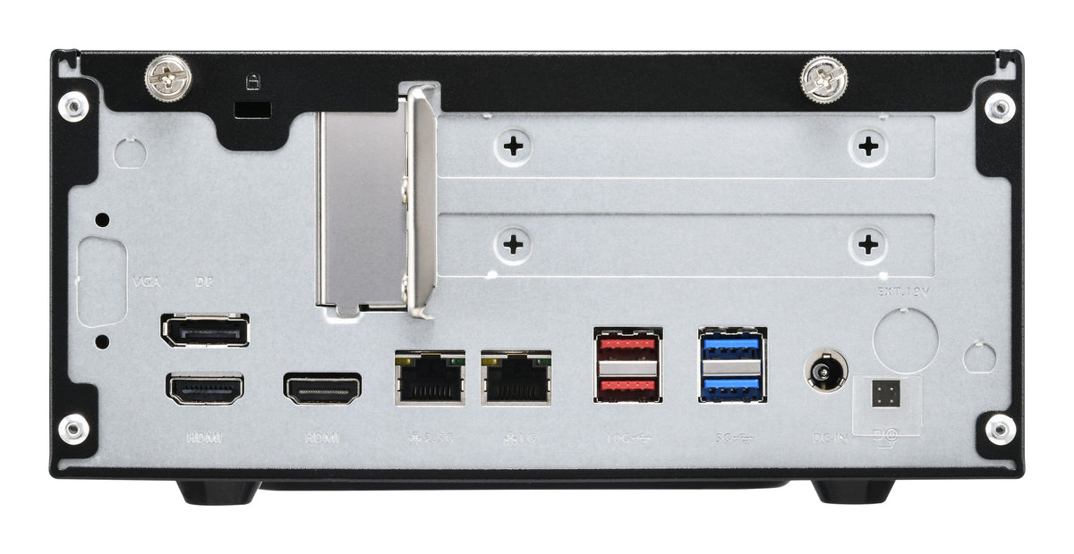 Shuttle XPC slim Barebone XB860G2 - S1851, Intel H860, 1xDP, 2xHDMI, 2 PCIe Slots (1x 16X & 1x X1), 2x Intel LAN (1G + 2