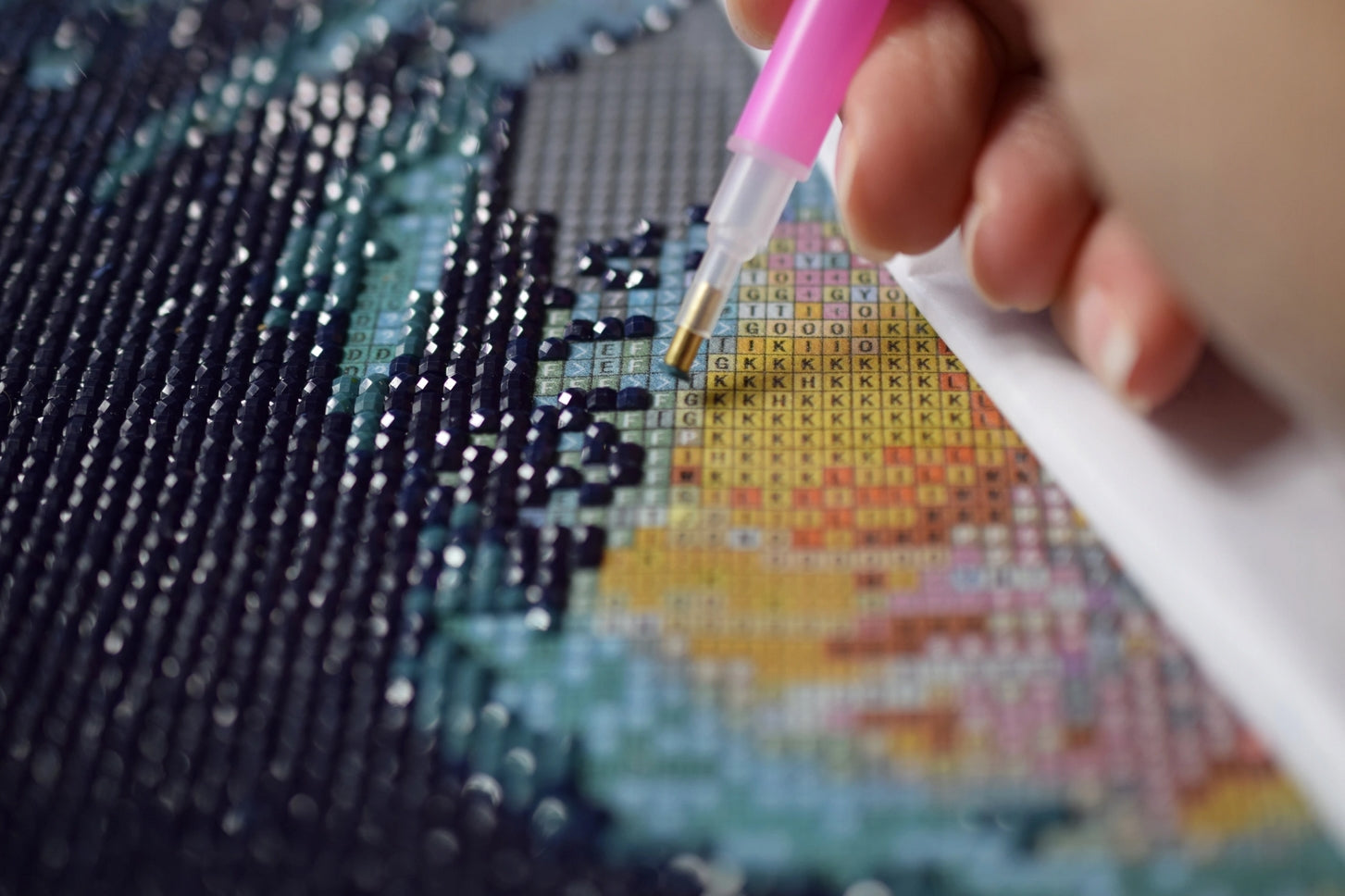 HAFT DIAMENTOWY MOZAIKA ZESTAW DIAMOND PAINTING 5D
