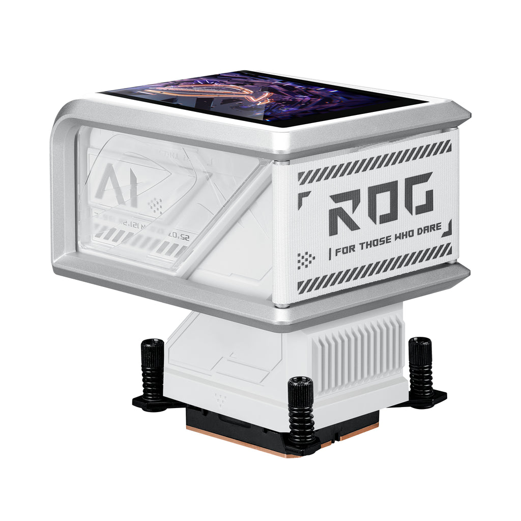 ASUS ROG RYUO IV 360 ARGB WHT Processeur Refroidisseur de liquide tout-en-un 12 cm Blanc