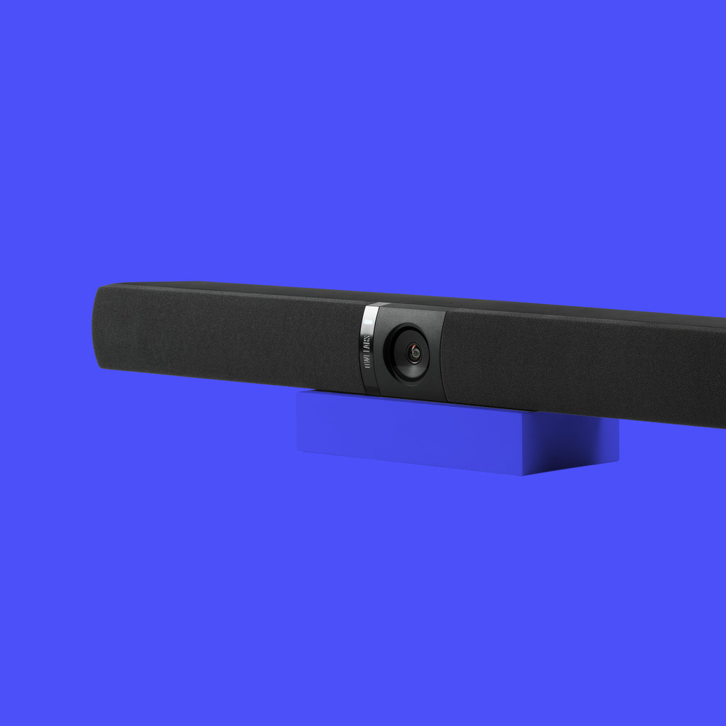 Owl Labs Appareil de visioconférence Owl Bar – Barre de visioconférence 4K avec focalisation sur l'intervenant (ajoutez 